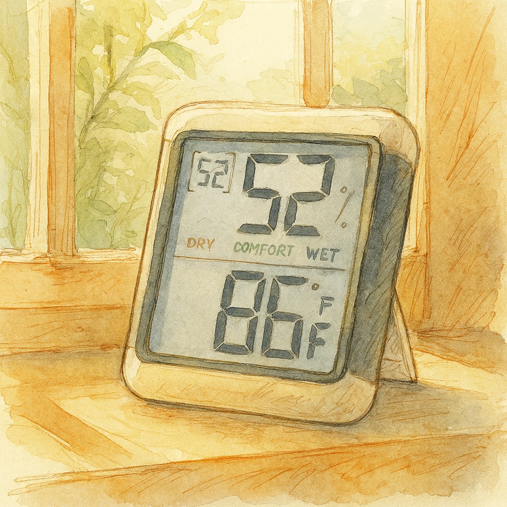 map[alt:Digital Indoor Hygrometer Thermometer class:object-cover aspect-video page:/Users/eykd/code/html/herbalmedicinegarden.com/content/methods/drying/index.md sizes:(max-width: 640px) 256px, 256px src:hygrometer.jpg]