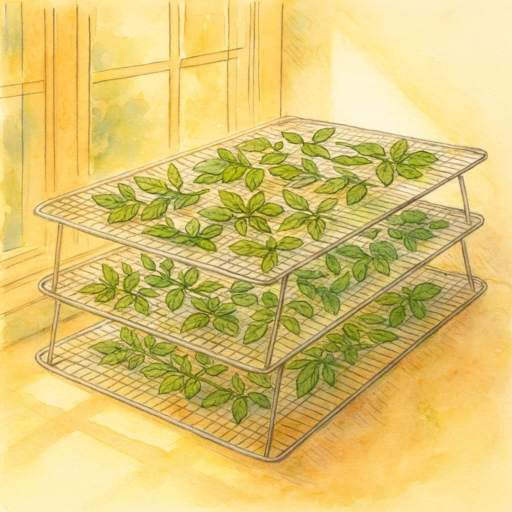 map[alt:Stainless Steel Stackable Cooling Rack class:object-cover aspect-video page:/Users/eykd/code/html/herbalmedicinegarden.com/content/methods/drying/index.md sizes:(max-width: 640px) 256px, 256px src:racks.jpg]